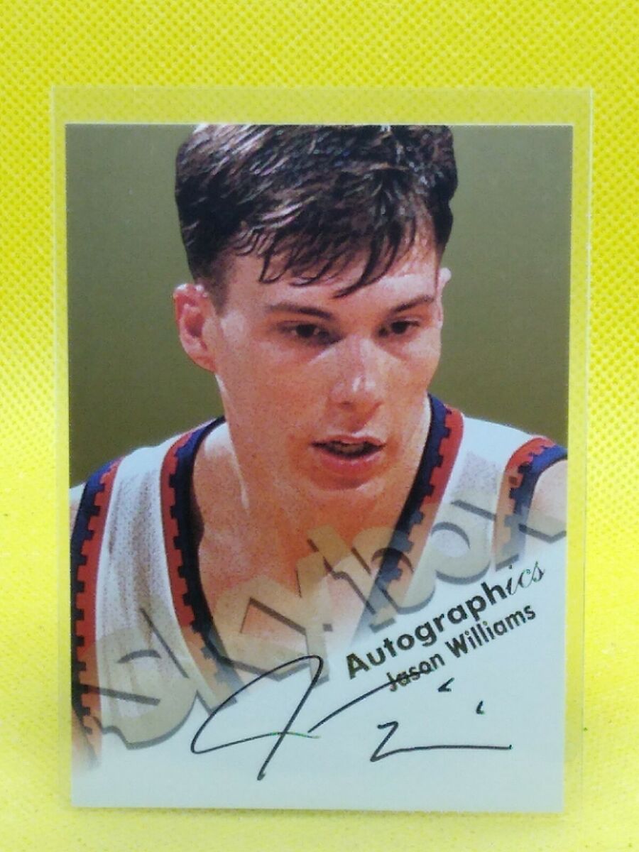 NBA SkyBox Auto Jason Williams Rookie