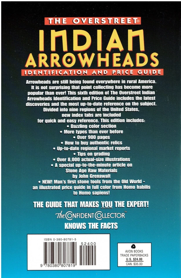 Overstreet Indian Arrowheads Identification & Price Guide 6th Edition Book NEW - Image 2 of 2