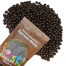FirstChoiceCandy Chocolate Covered Roasted Espresso Coffee Beans