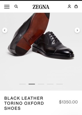 Ermenegildo Zegna New Brogue Leather Shoes 39 - 6 | eBay
