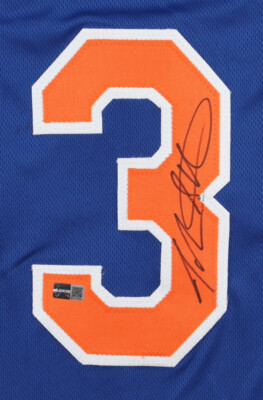 NBA NY Knicks John starks サイン入り？ユニフォーム John Starks Signed New York Knicks Blue Jersey (Steiner