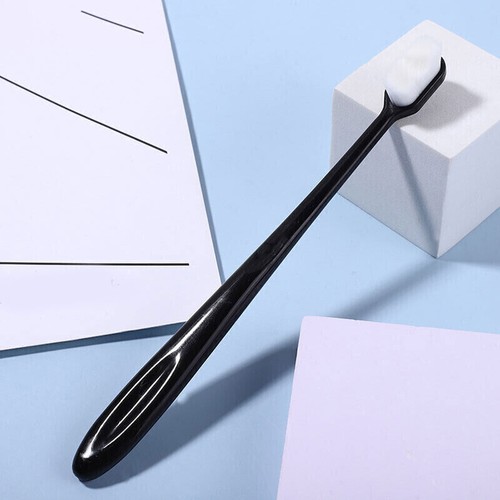 4 piezas Cepillos de dientes ultrafinos Wave Nano Cerdas Micro Cepillo de dientes suaves Lujo - Imagen 21 de 56