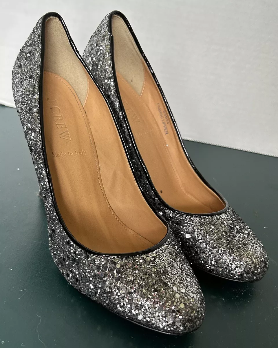 J crew glitter best sale shoes