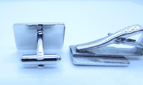 Harley-Davidson Electra Glide Manschettenknöpfe und Krawattenklammer von Leavens 60er Jahre - Bild 11 von 13