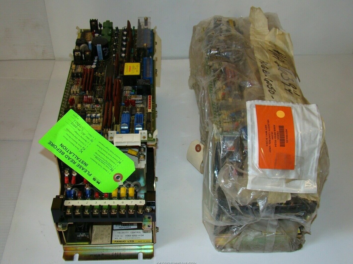 Fanuc, Velocity Control Unit A06B-6050-H104 | eBay Fanuc, Velocity Control Unit A06B-6050-H104 | eBay