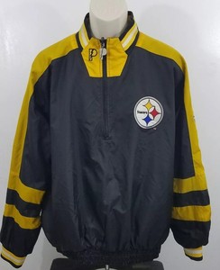 Vintage-Pittsburgh-Steelers-Pro-Player-Jacket-M-Med-Mens-Pullover-679