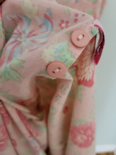 April Cornell Parfait Nightgown Floral Pockets Size XXS Cottagecore - Picture 8 of 9