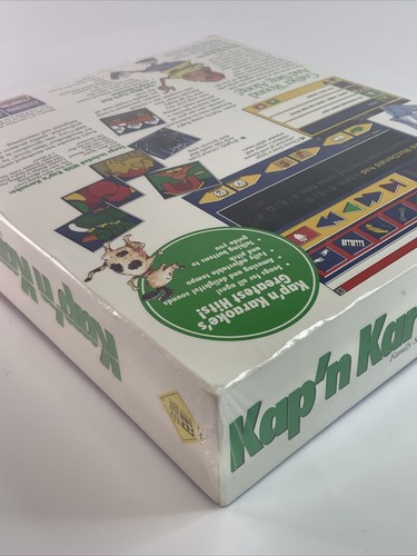 VTG 1994 WordPerfect Main Street Kap'n Karaoke Sing Along Entertainment New OS - Picture 12 of 12