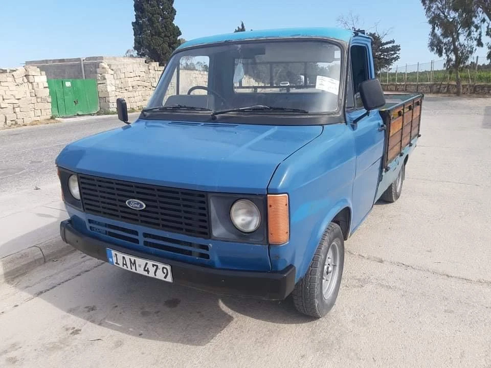 Ford transit pickup for sale hotsell on ebay