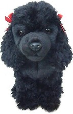 Orsacchiotto nero barboncino peluche giocattolo morbido cane di Faithful Friends 23 cmH regalo amante cucciolo