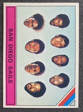 1975-76 Topps Basketball San Diego Sails #328 MINT