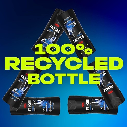 AXE Body Wash Scent Phoenix Crushed Mint Rosemary Men's Body Wash 16 Fl Oz -4pk - Picture 8 of 12