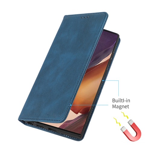 For Samsung Galaxy S24 S23 Note20 Leather Magnetic Flip Holder Wallet Phone Case - Picture 17 of 50
