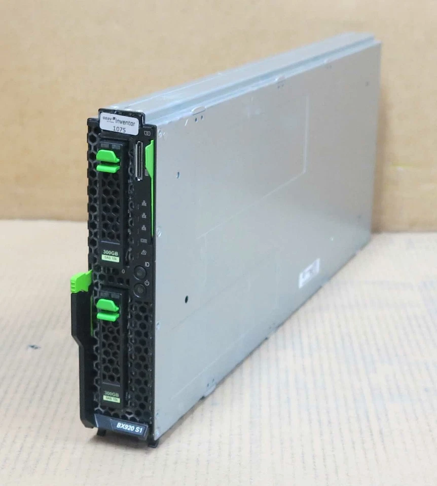 Fujitsu Primergy BX920 S1 Blade 2x 4-Core E5530 2.4GHz 48GB Ram 2x 300GB HDD - Image 2 of 4
