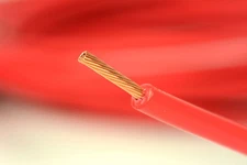 12 AWG Solar Panel Wire Per Foot Power Cable UL 4703 Copper USA Red PV Gauge