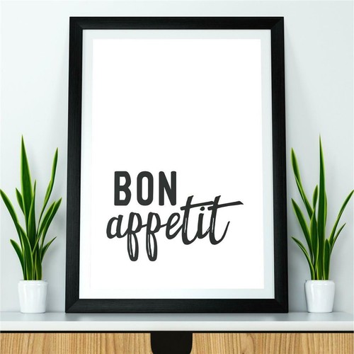 Kitchen Wall Art Prints Modern Picture Minimalist Funny Home Framed Poster Decor - Picture 27 of 59