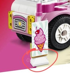 LEGO Juniors 10727 Emma's Ice Cream Truck set