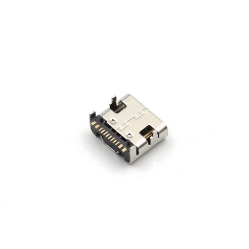 10 piezas USB 3.1 tipo C 16 pines hembra zócalo SMT puerto de carga PCB conector de soldadura - Imagen 5 de 6