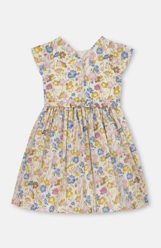 cath kidston summer dress Old Park Meadow Warm Cream Age 5 to 6 Years New - Picture 3 of 4