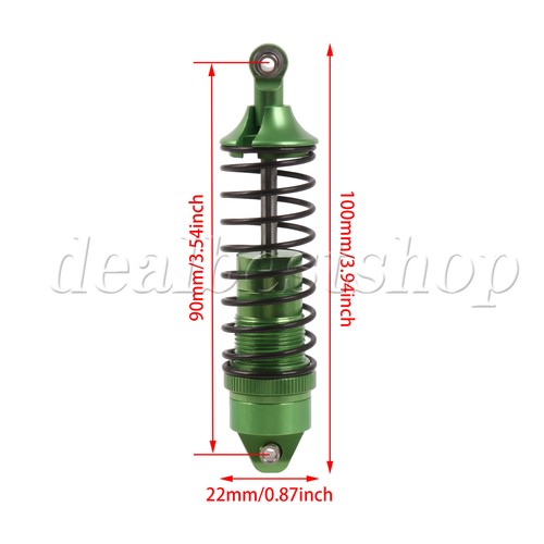 RC 1:10 Aluminum Shock Absorber Replacement for Stampede 4x4 w/ Column - Picture 3 of 9