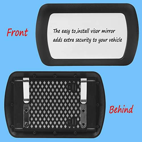 Steve Yiwu Sonnenblende Spiegel Clip On für Auto Auto Make-up Kosmetikspiegel Auto Visier  - Bild 3 von 7