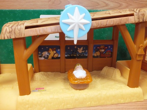 Fisher Price Little People Nativity Manger Playset with Light and Sound With Box - Picture 7 of 12