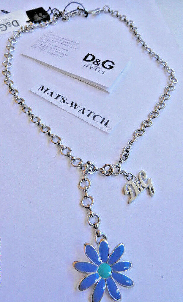 ネックレス・ペンダント Dolce & Gabbana Multilogo Necklace D&G JEWELS++DJ0429+KETTE+mit Blumen-Anhänger+NEU/NEW | eBay