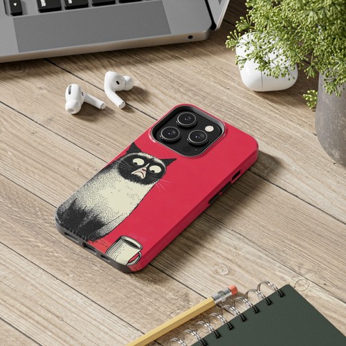 Grumpy Cat Tough Phone Case - Durable Protection for Cat Lovers, Cute Pet Gift, - Picture 38 of 82