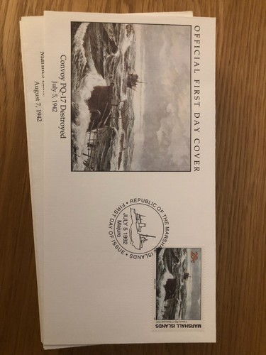 MARSHALL ISLAND MILITARY FIRST DAY COVERS 1989 to 1995 - Picture 54 of 87