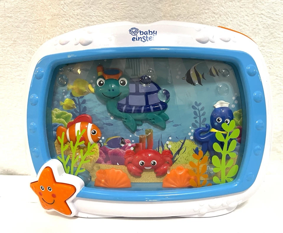 Baby Einstein Sea Dreams chupete para dormir música cuna juguete pecera acuario FUNCIONA Foto 3 de 4