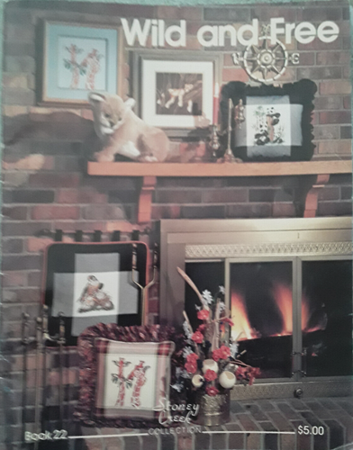 Stoney Creek Bk 22 WILD & FREE Cross Stitch Patterns Pandas Variety of animals - Picture 2 of 6