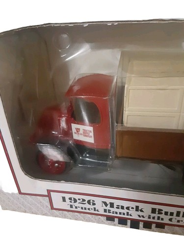 Ertl 1926 Mack Bulldog Truck Bank W/Crates Tractor Supply Company Die Cast 1:38 - Picture 2 of 14