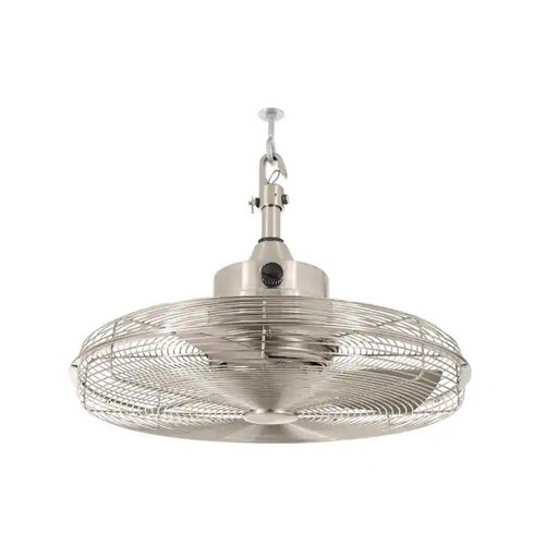 Home Decorators Collection Calthorpe 20 in. Portable Brushed Nickel Ceiling Fan - Picture 7 of 9