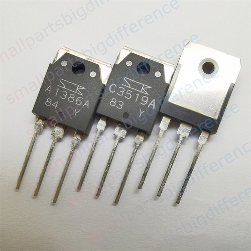 1/5/10/50 pares 2SA1386A 2SC3519A A1386A C3519A NUEVO Original Sanken TO-3P - Imagen 20 de 29