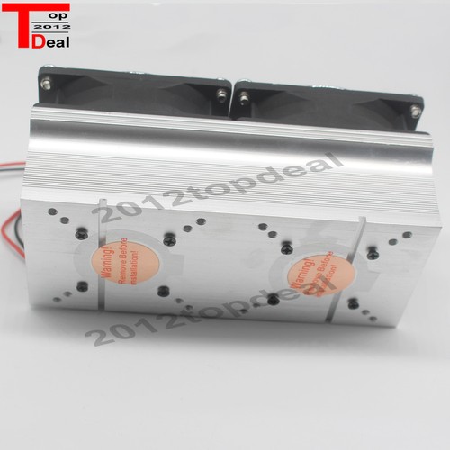 60 degree DC12V Led Heatsink Fan + 44mm Glass Lens for 50W 100W High Power Led - Picture 5 of 5