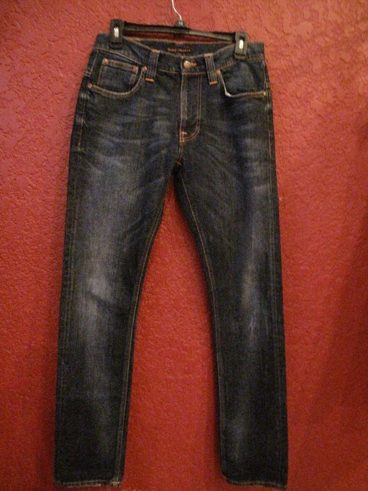 NUDIE JEANS blueE COTTON SIZE W 32 X L32 NUDIE JEANS blueE COTTON SIZE W 32 X L32