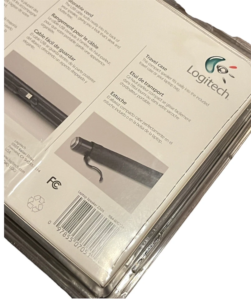 Logitech Z305 Laptop Lautsprecher Stereo USB Bar kabelgebunden NEU werkseitig versiegelt - Bild 4 von 4