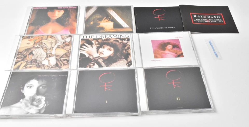 Kate Bush This Woman's Work Anthology 1978-1990 8CD Box Japan W/booklet - Image 3 of 4
