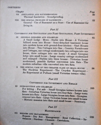 Conversion of Old Buildings into New Homes by C. Bernard Brown First ed. 1955 - Foto 8 di 9