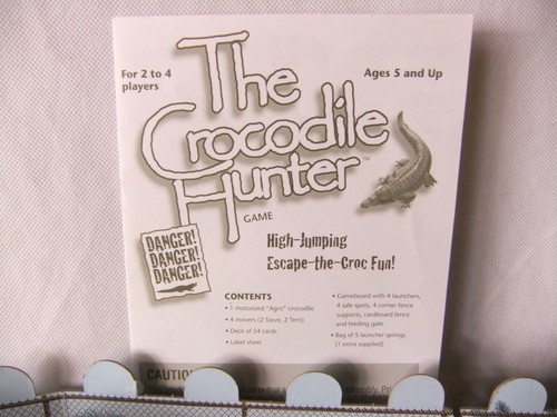 The Crocodile Hunter Board Game 1999 Milton Bradley 41452 Steve Irvin & Terri - Picture 5 of 8