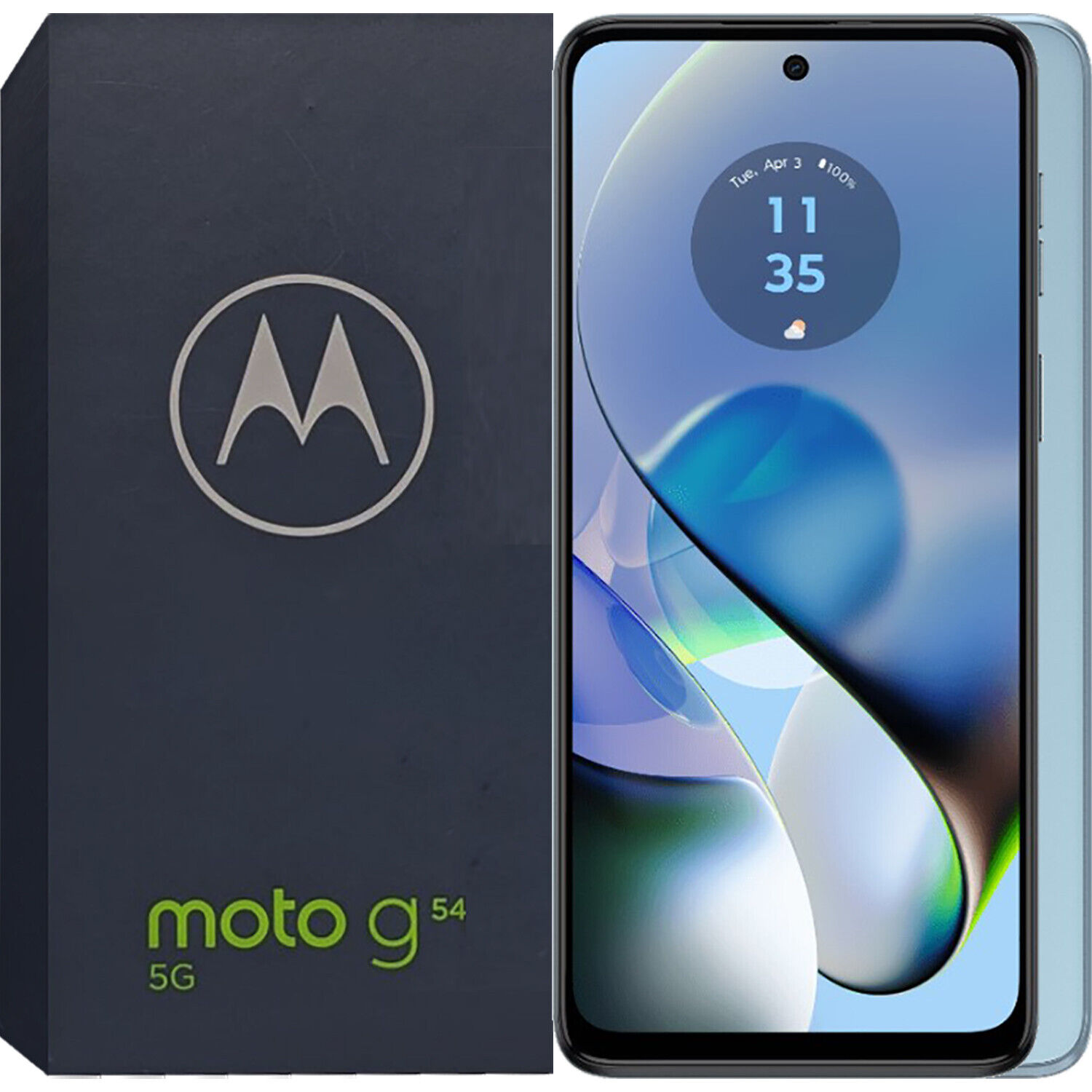 Motorola Moto G54 5G Glacier Blue 256GB + 8GB Dual-Sim Unlocked GSM NEW |  eBay