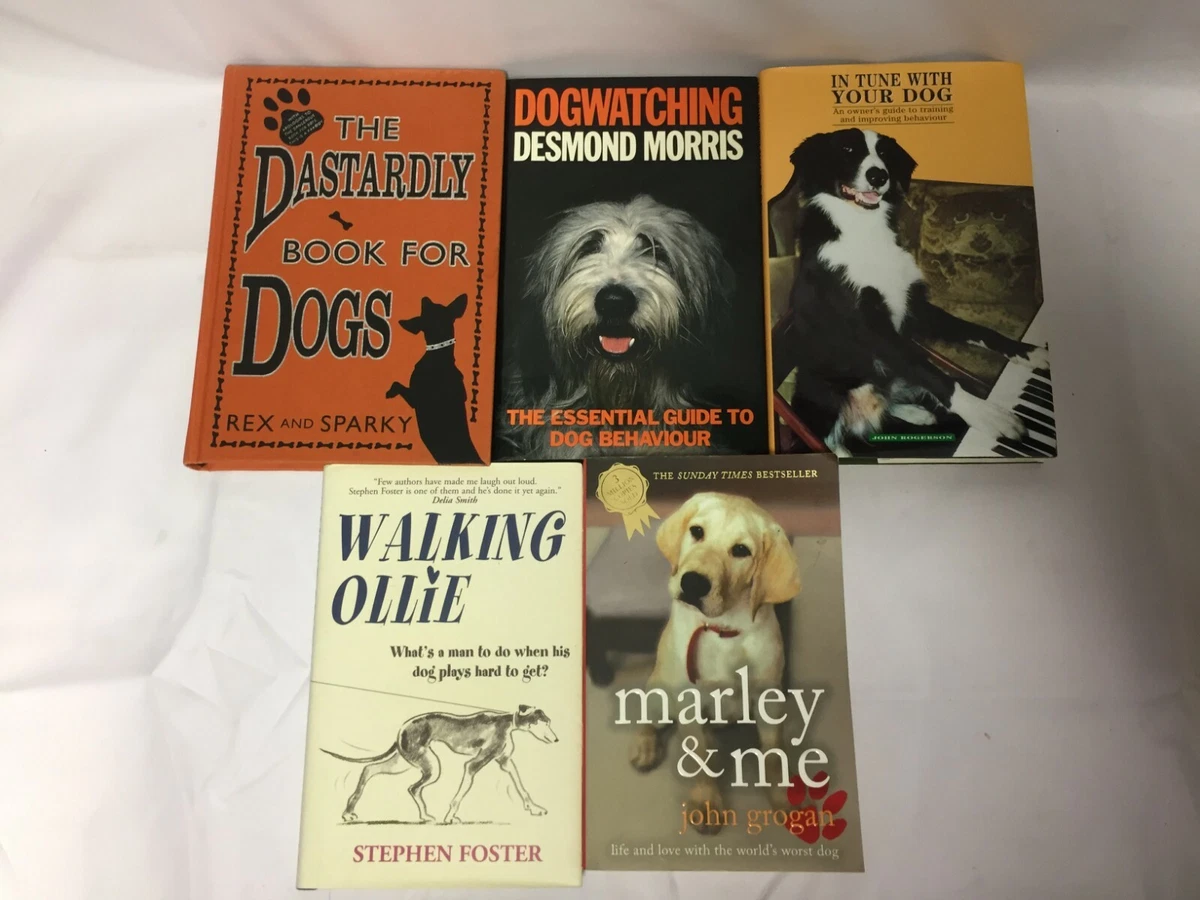 5x Dog Books Marley Me Walking Ollie In Tune With Your Dog