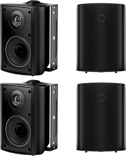 Herdio 4" Wand Mount Stereo Bluetooth LautsprecherOutdoor LautsprecherVerdrahtet - Bild 3 von 27