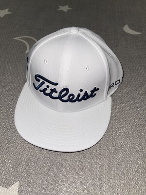 Titleist FJ Pro V1 Golf 2024 Tour Elite Flat Bill Hat Cap Snapback