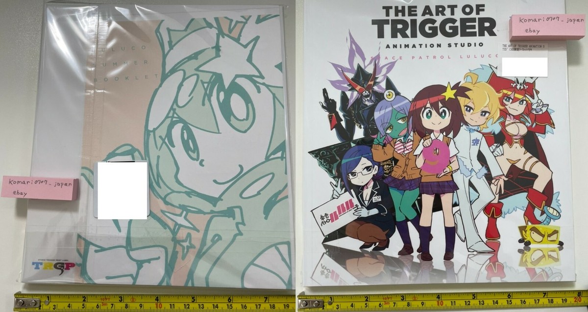 Art of Trigger Animation Studio 9 Space Patrol Luluco Art