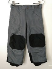 Cherokee Snow Pants Boys Size XS 4-5 Gray Reinforced Knee