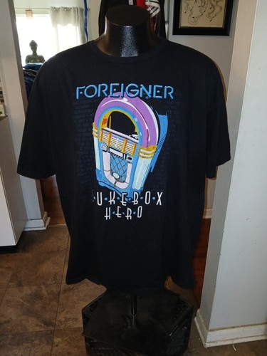 Foreigner Jukebox Hero Shirt 3XL - 第 1/6 張圖片