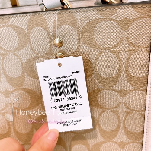 Neu mit Etikett Coach Dempsey 30 Tragetasche aus charakteristischem Jacquard CJ622/CC873/c8448/c8201 - Bild 148 von 189