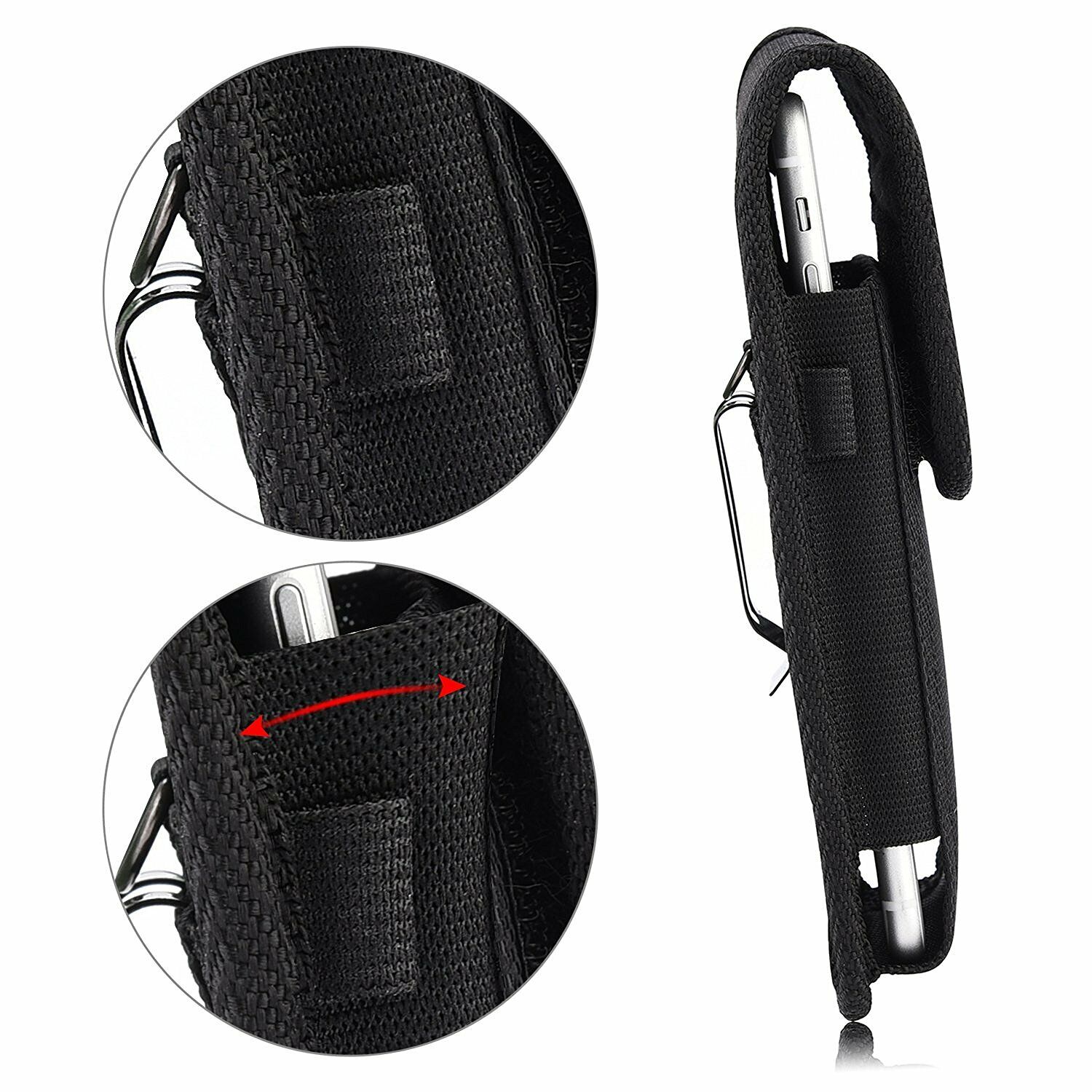Cell Phone Pouch Tactical Holster Metal Belt Clip Loop Rugged Case (6 sizes) - Picture 16 of 57