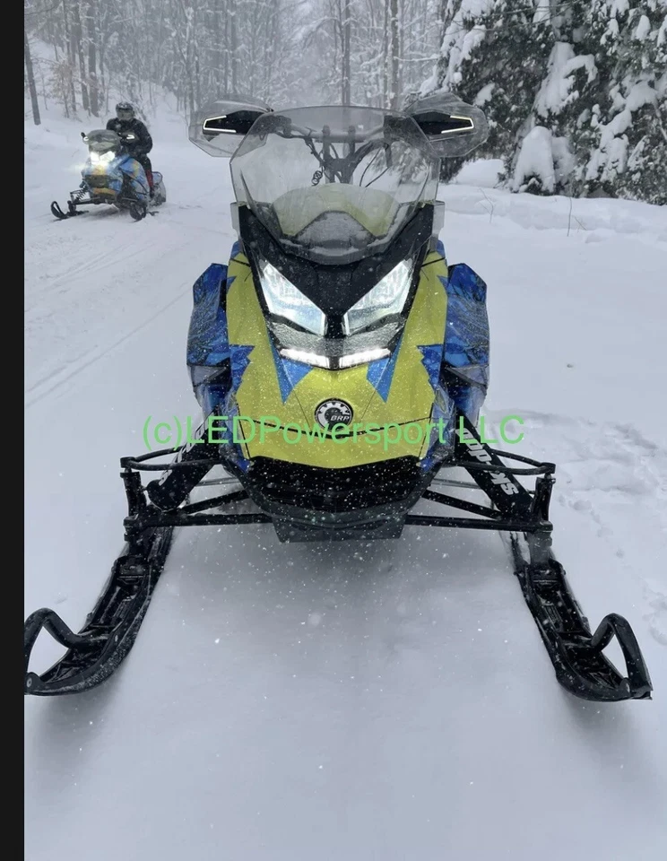 2022 Ski Doo MXZ 600 & 800 Gen 4 Hi Power LED Headlight Upgrade PLUG AND PLAY!!! - Image 3 of 4